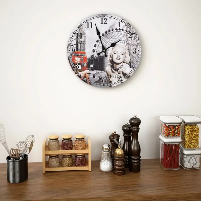 Reloj de pared vintage 30 cm