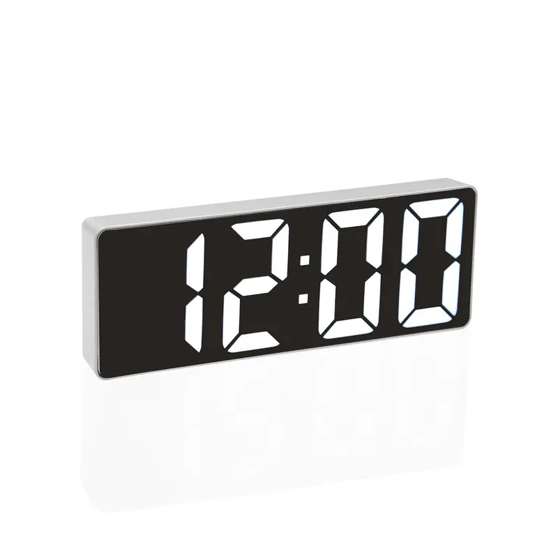RELOJ DESPERTADOR DIGITAL EFECTO ESPEJO