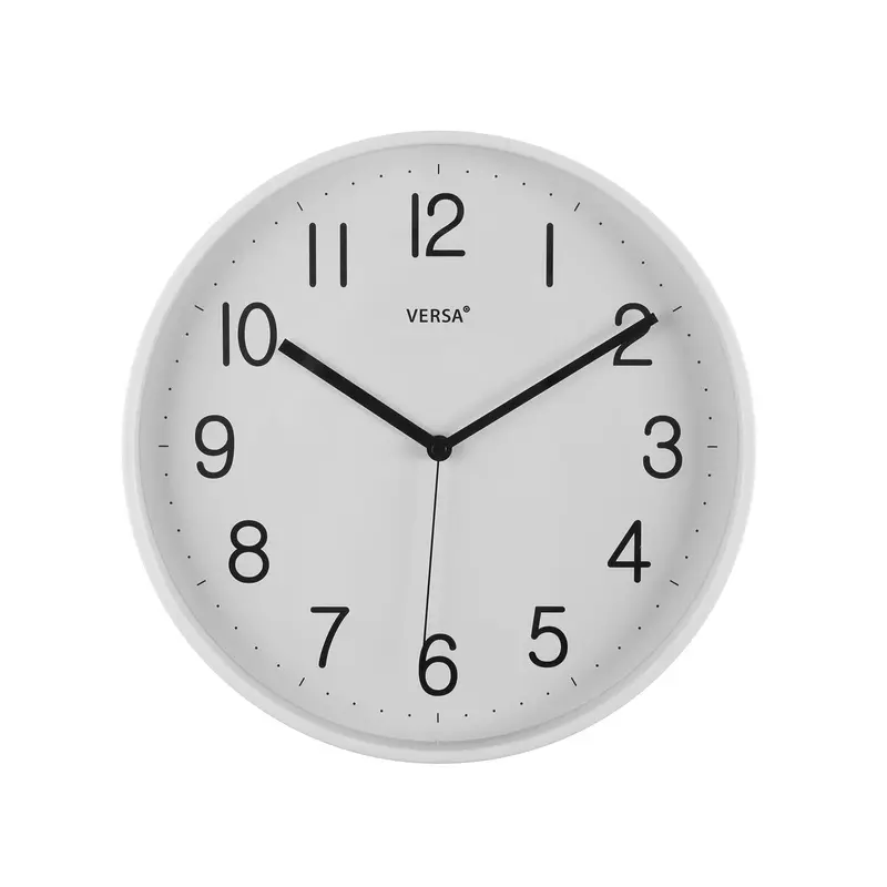 RELOJ PARED BLANCO 30CM
