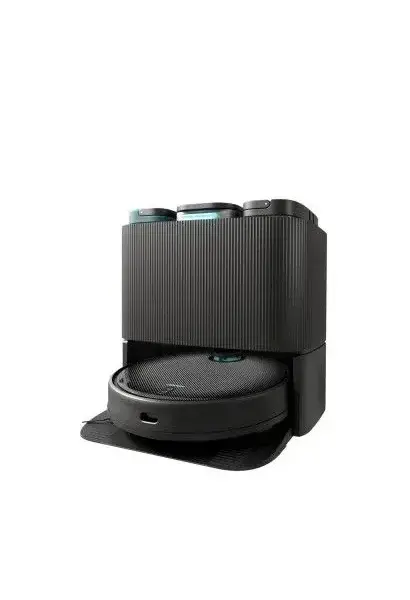 Robot aspirador con base de autovaciado de 3 tanques y navegación láser conga 11090 spin revolution home&wash de Cecotec