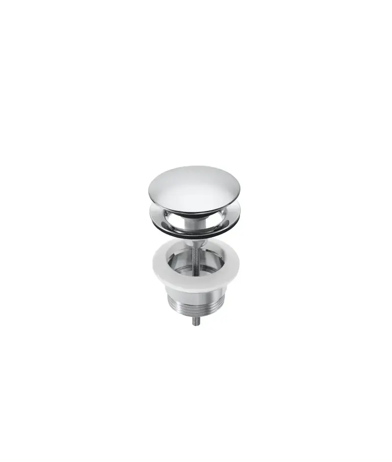 Roca Aqua A505401000 desagüe de Tipo click clack con tapón adecuado para bidet y lavabo de 6 5 cm Roca