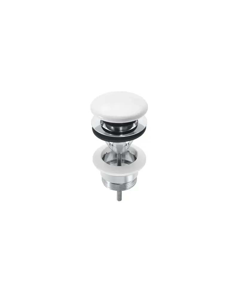 Roca Aqua A505401100 desagüe cerámico de Tipo click clack adecuado para bidet y lavabo de 6 5 cm Roca
