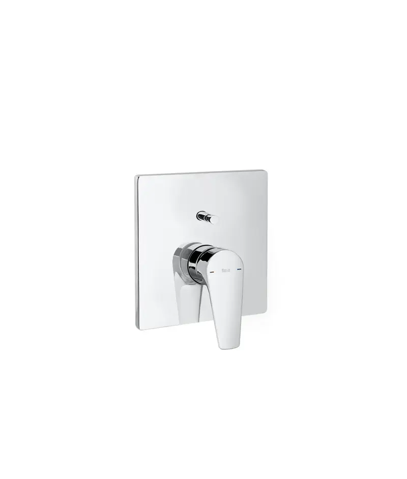 ROCA ATLAS A5A0B90C00 Mezclador para baño-ducha empotrable y con inversor en acabado cromado