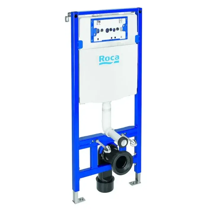 ROCA IN-WALL A890070020 Soporte con cisterna compacta recomendado para espacios públicos Duplo WC