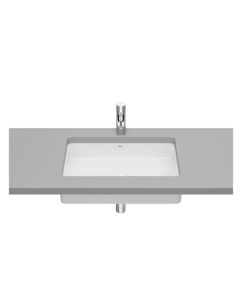 Roca Inspira A327535000 lavabo bajo encimera de 60 5 cm fabricado en FineCeramic de color blanco Roca