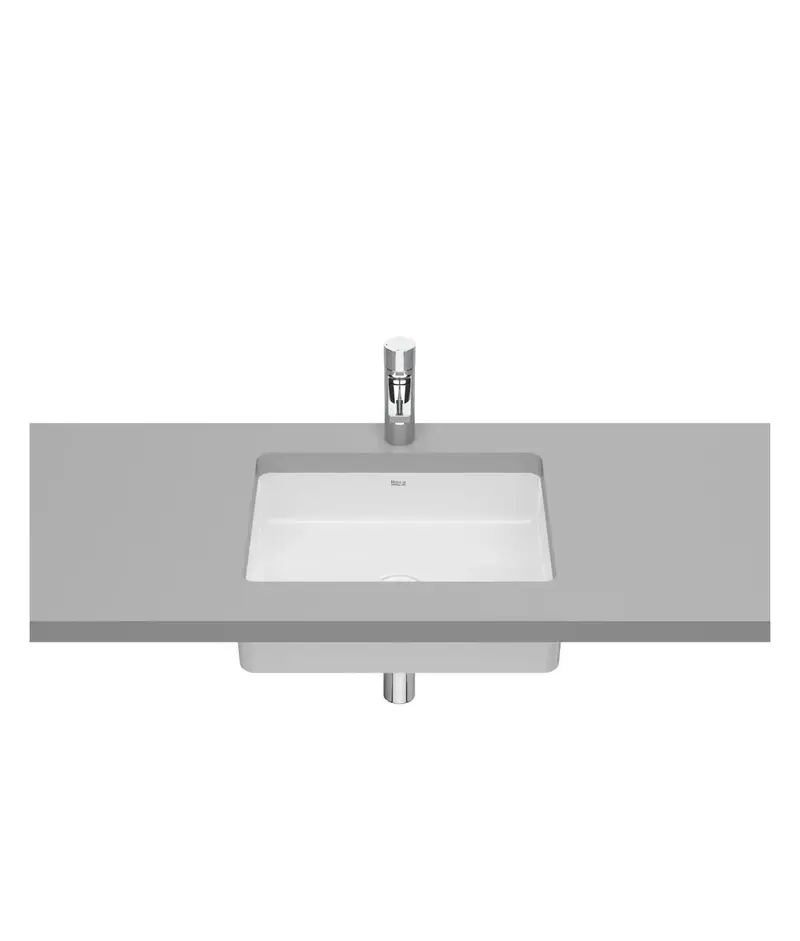 Roca Inspira A327536000 lavabo de bajo encimera de color blanco fabricado en FineCeramic Roca