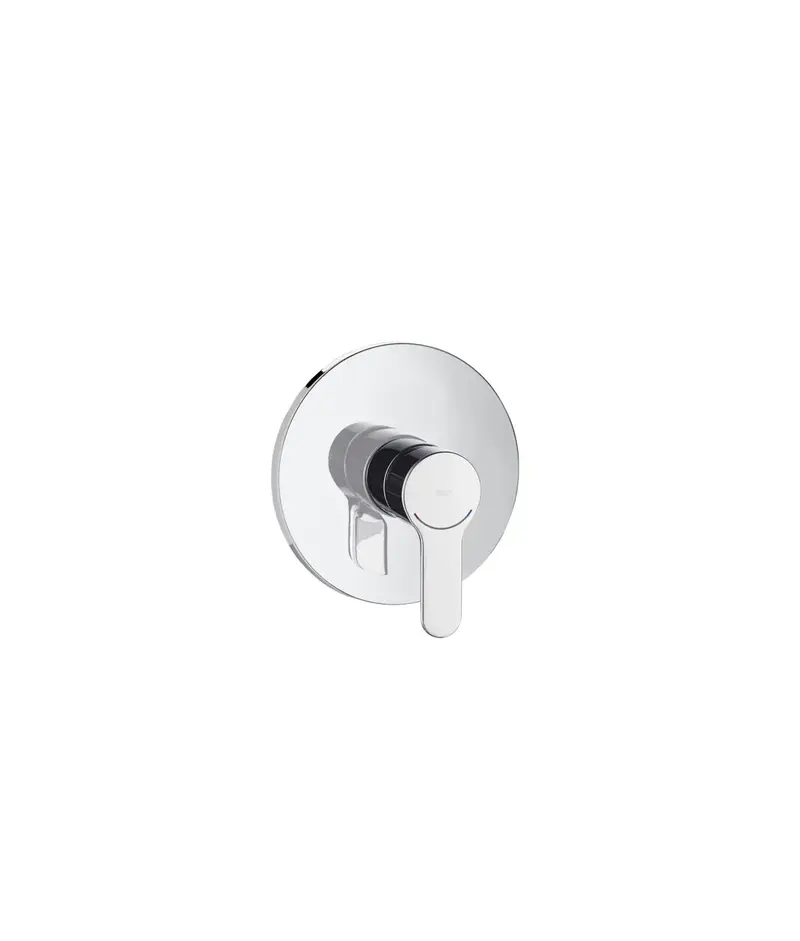 ROCA L20 A5A2A09C00 Grifo empotrable de baño o ducha de 16 cm fabricado en latón con acabado cromado