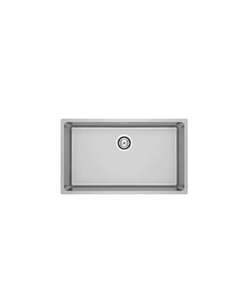 ROCA ROMA A870P10700 Fregadero de Acero 70cm con Cubeta y Escurridor