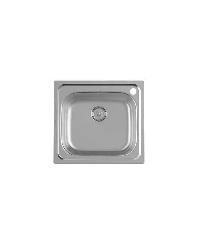 ROCA VICTORIA A871451A01 Fregadero Redondo de Acero Inoxidable 45cm