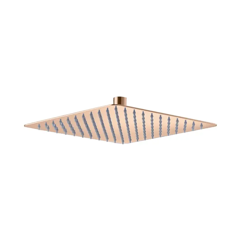 Rociador Cuadrado 25x25 Oro Rosa Brillo Imex