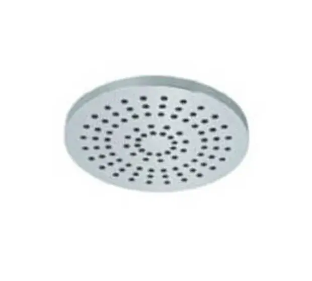 Rociador de ducha redondo de 20 cm orientable hecho con ABS anticálcico Centla de Aquore