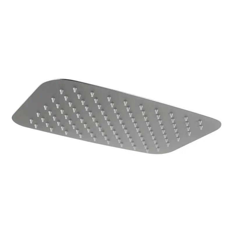Rociador Rectangular 25X40 Níquel Cepillado Imex