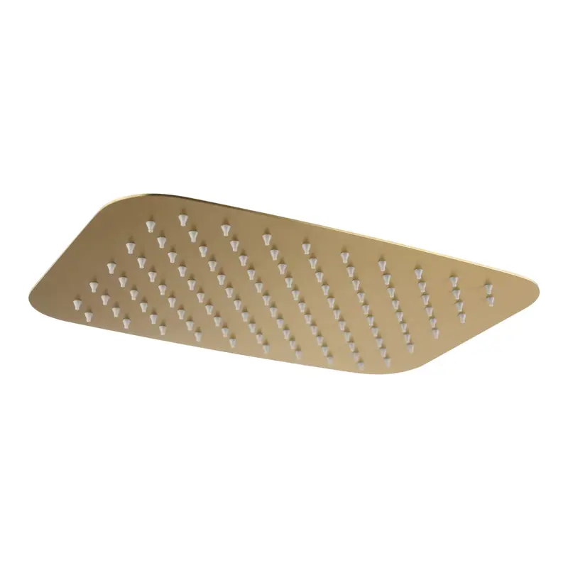 Rociador Rectangular 25X40 Oro Cepillado Imex