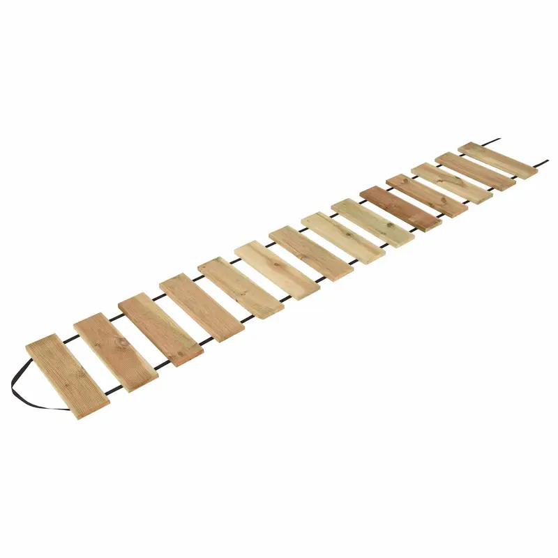 Rollo de decking Natural 35 x 300 cm Madera de pino impregnada