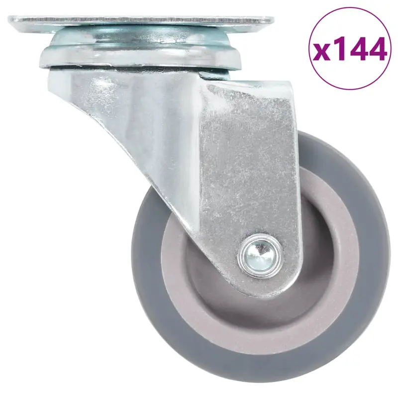 Ruedas giratorias 144 unidades 50 mm