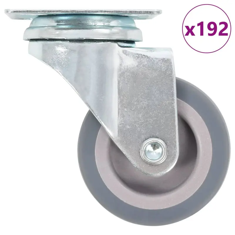 Ruedas giratorias 192 unidades 50 mm