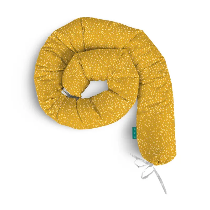 Rulo protector cuna Rain Mostaza