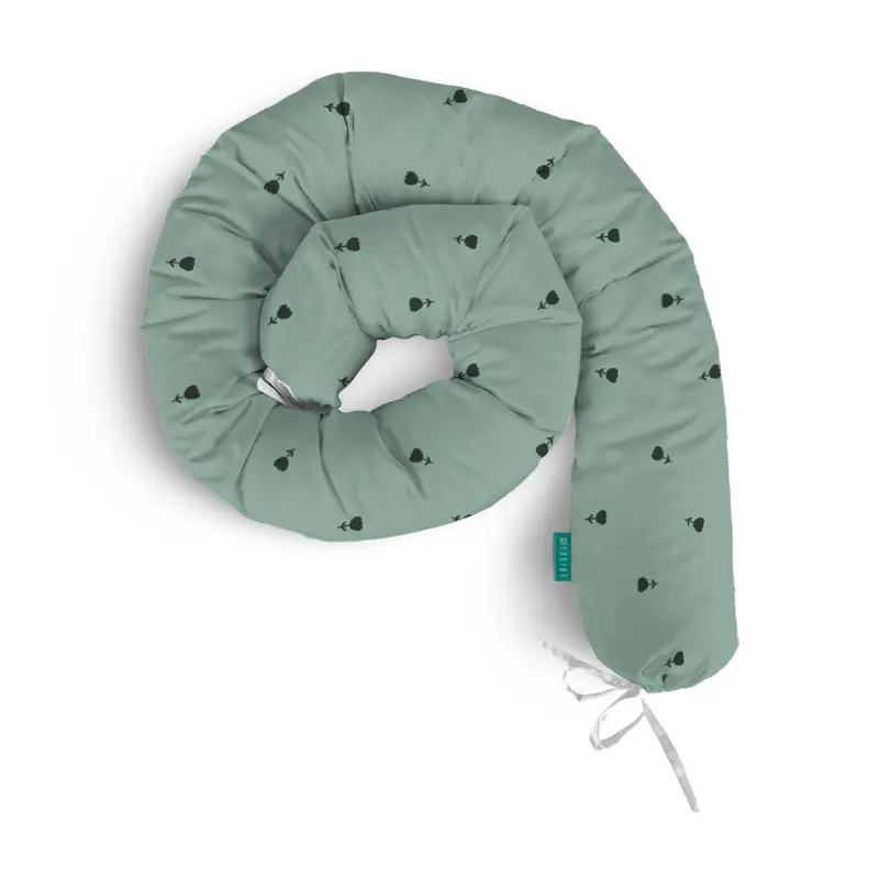 Rulo protector cuna Tulipán Verde