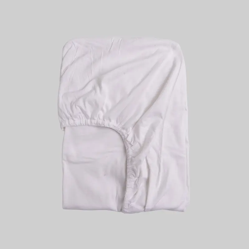 Sábana Bajera Don Algodon Jersey Blanco