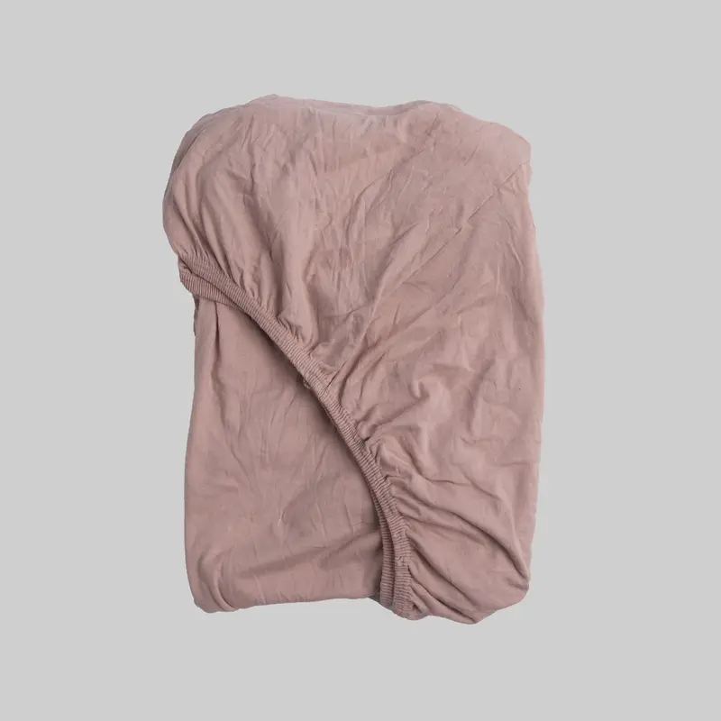 Sabana Bajera Don Algodon Jersey Rosa Palo