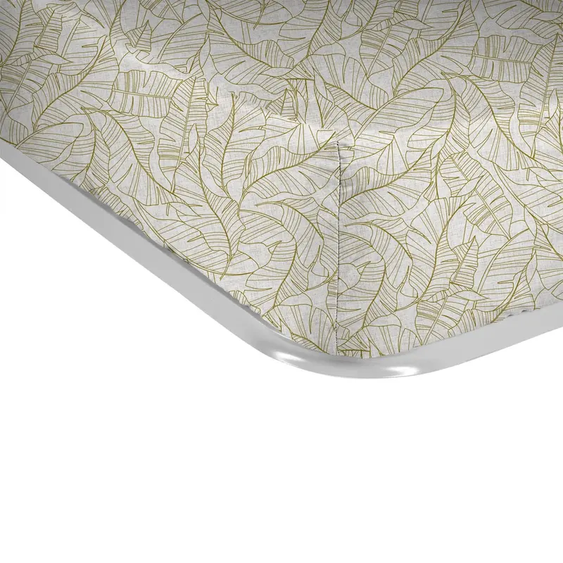 Sábana bajera estampada Calatea
