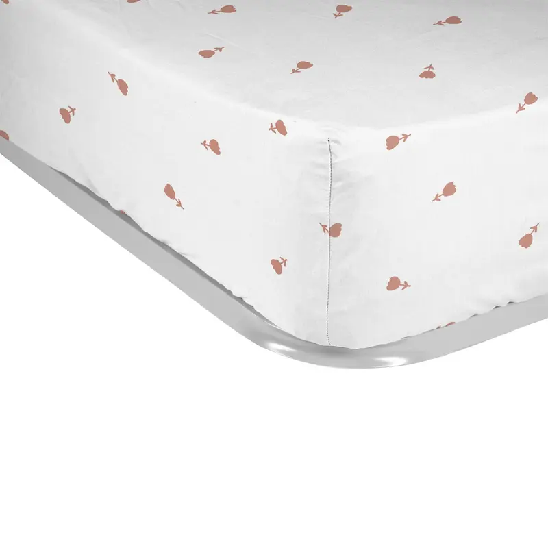 Sábana bajera Infantil estampada Tulipán