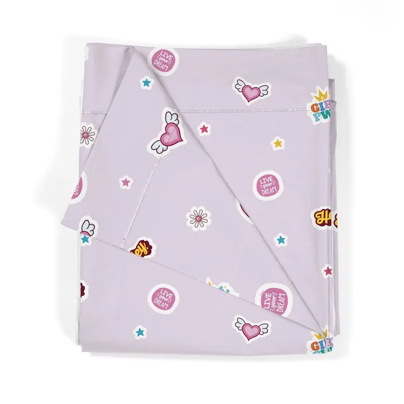 Sábana encimera Estampada Infantil Urban girl