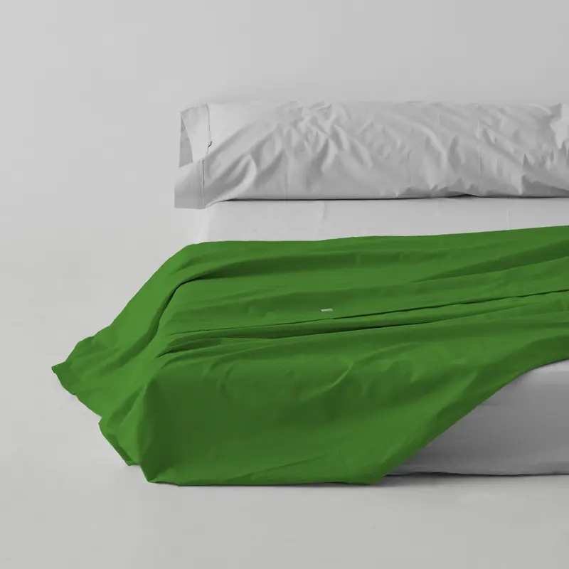 Sábana encimera verde
