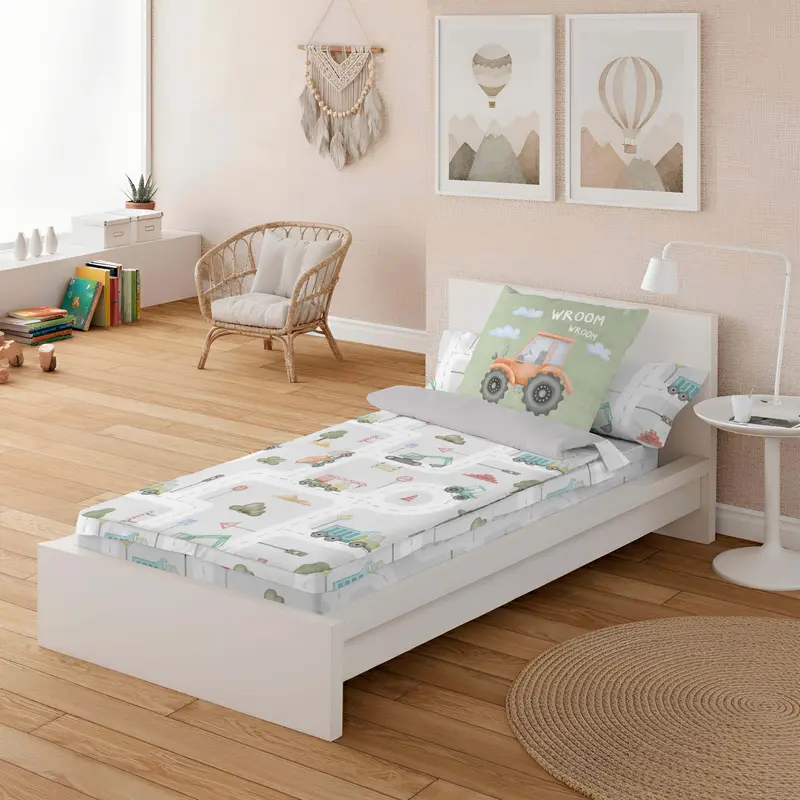 SACO NÓRDICO INFANTIL ROAD 100% ALGODÓN