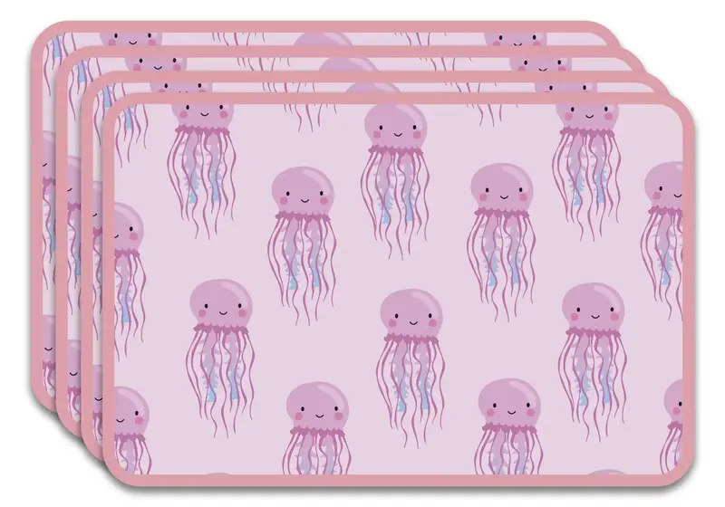 Salvamanteles Infantiles Medusa 45x30 cm Pack de 4