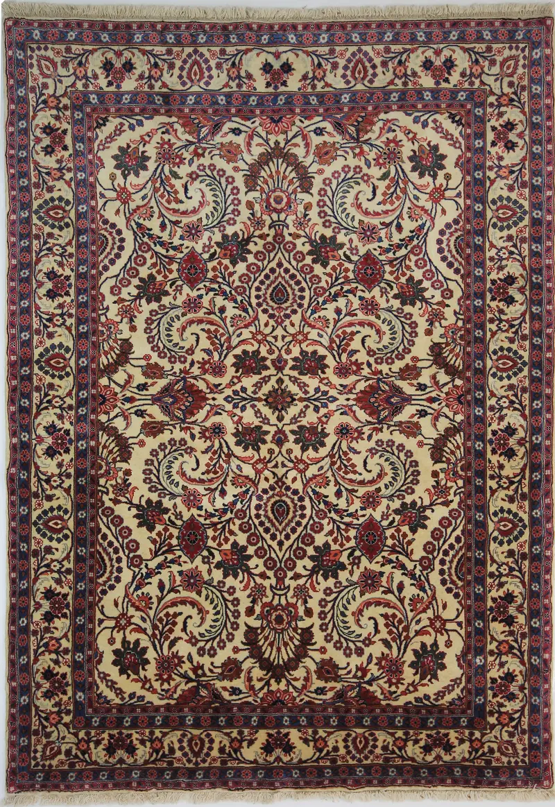 Sarough Alfombra Persa | 218 x 150 cm