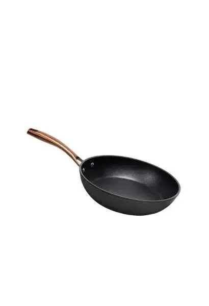 Sartén antiadherente de aluminio forjado de 24 cm polka fantasy 24 bucket golden de Cecotec
