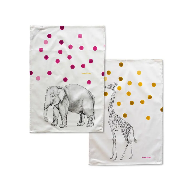 Savanna Paño de cocina 2 ud 70x50 cm
