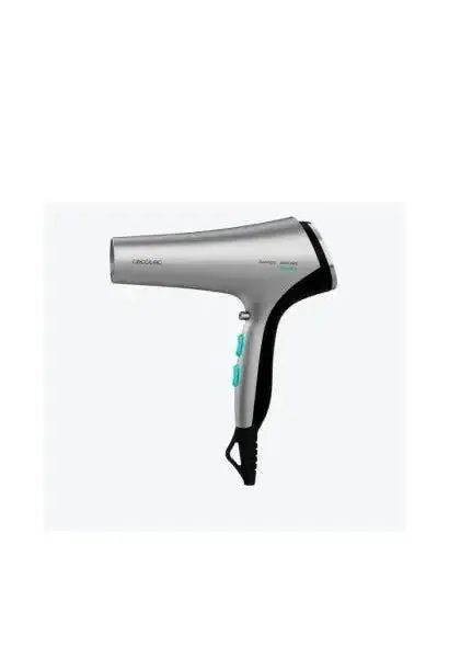 Secador de Pelo con difusor y dos boquillas Bamba IoniCare 5320 Flashlook Black Cecotec