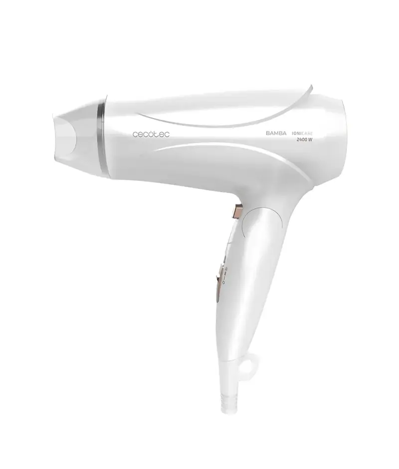 Secador de Pelo de viaje potente y compacto con Función ionizadora 2400W Cecotec