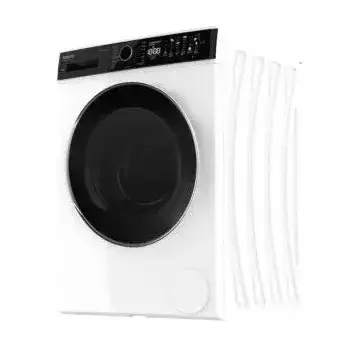 Secadora blanca con bomba de calor para 8 kg con luz bolero dresscode dry 8500 de Cecotec