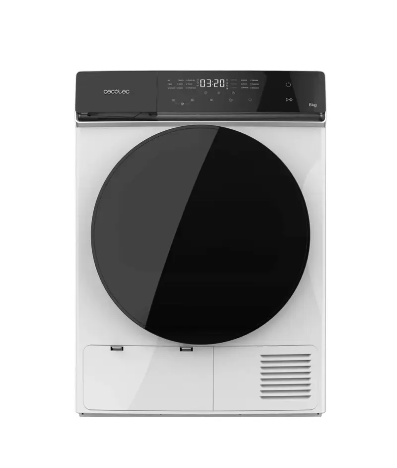 Secadora Bolero DressCode Dry 8400 A+++ 8 kg con Motor Inverter Plus y 15 programas de cuidado textil de Cecotec