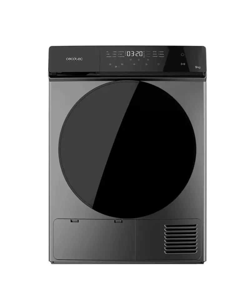 Secadora Eficiente 9kg A+++, 15 Programas, Bomba de Calor y Control Táctil de Cecotec