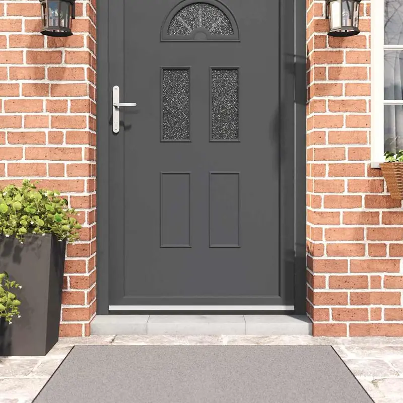 Sellos de cepillo para puertas autoadhesivos 12 pcs 100 cm