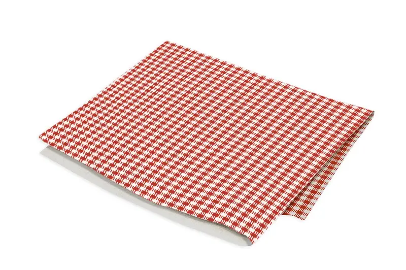 Servilletas Vichy Rojo