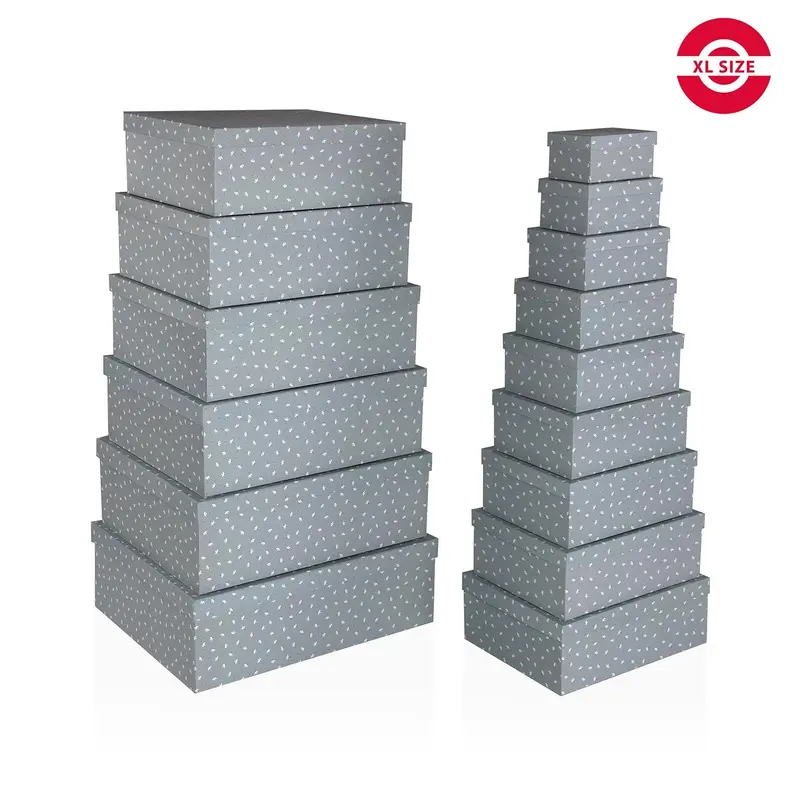 SET 15 CAJAS CARTON FLORES