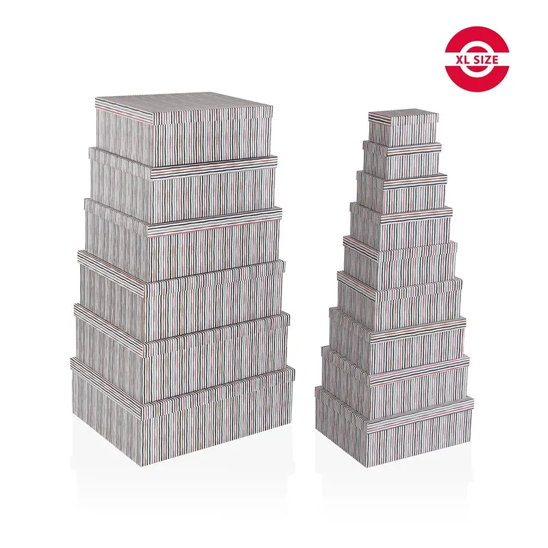 SET 15 CAJAS CARTON LIGNE