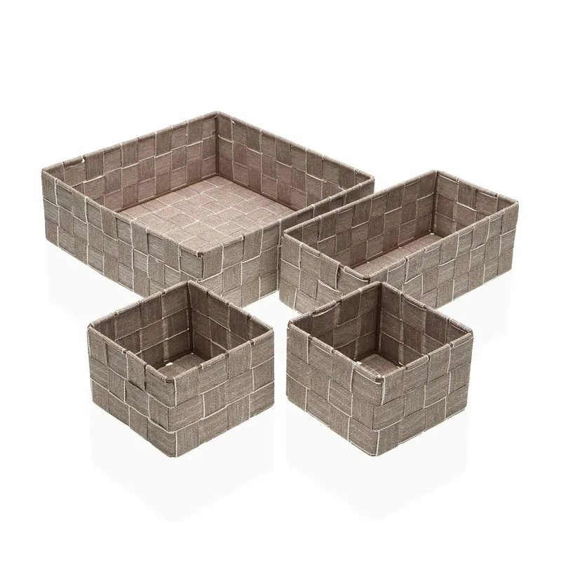 SET 4 CESTAS BEIGE