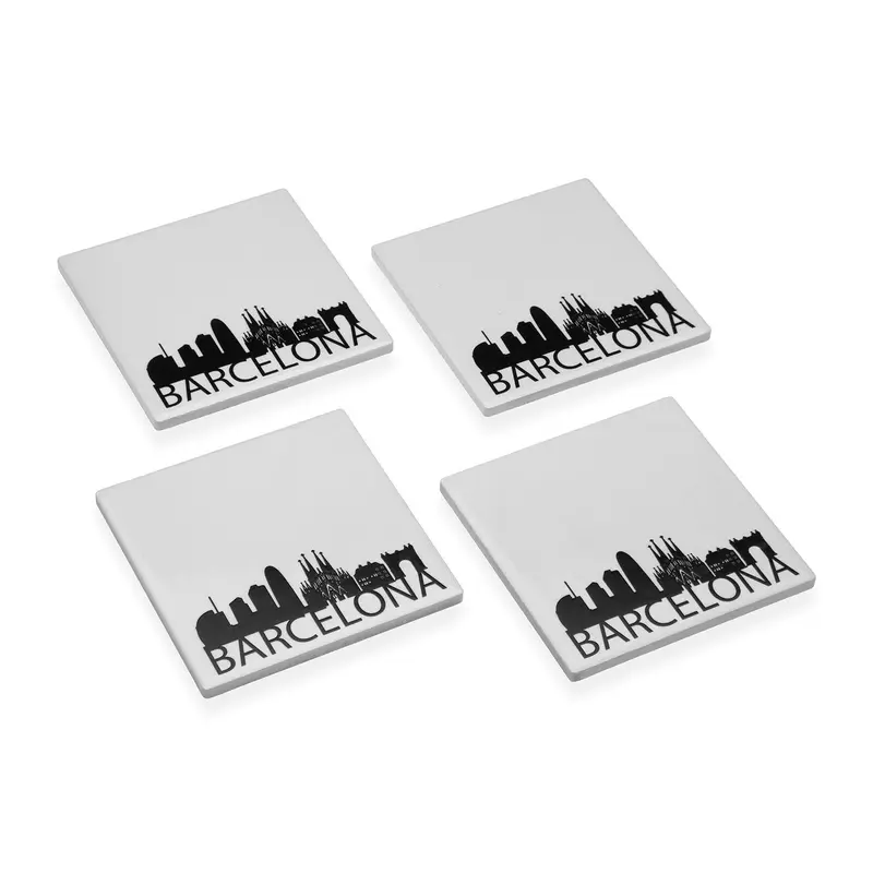 SET 4 POSAVASOS BARCELONA