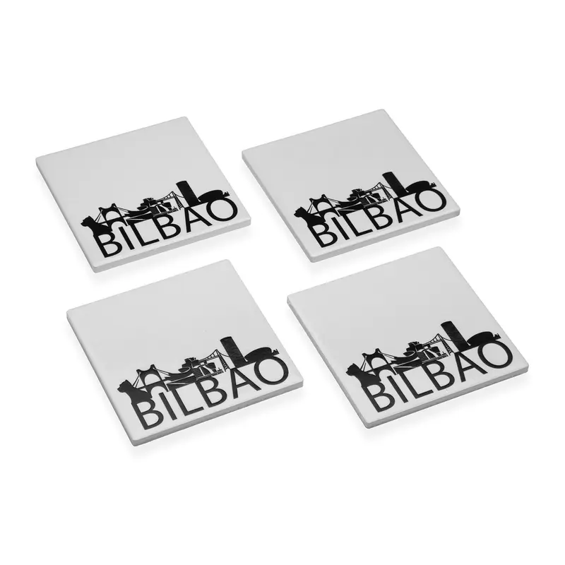 SET 4 POSAVASOS BILBAO