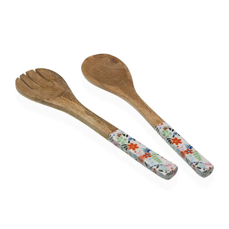 SET UTENSILIOS FLOWERS
