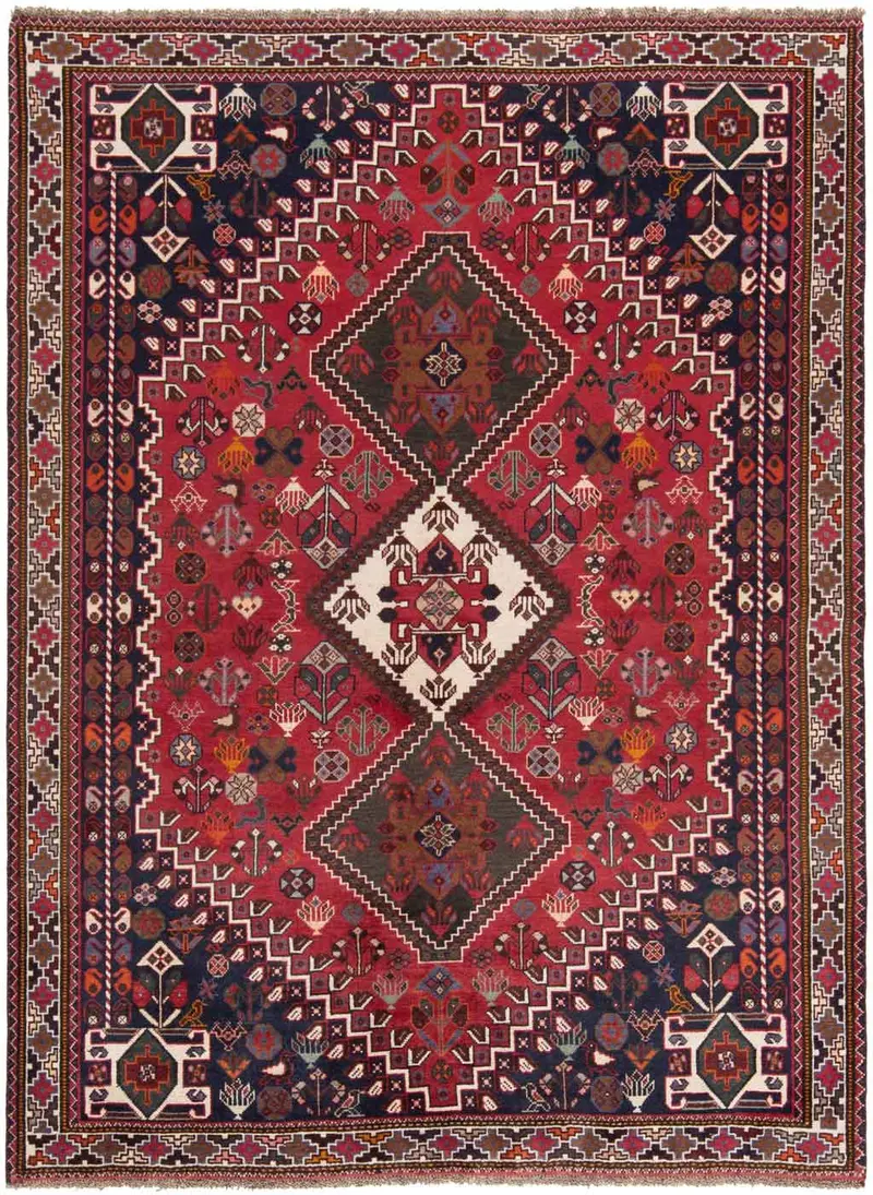 Shiraz Alfombra Persa | 244 x 178 cm