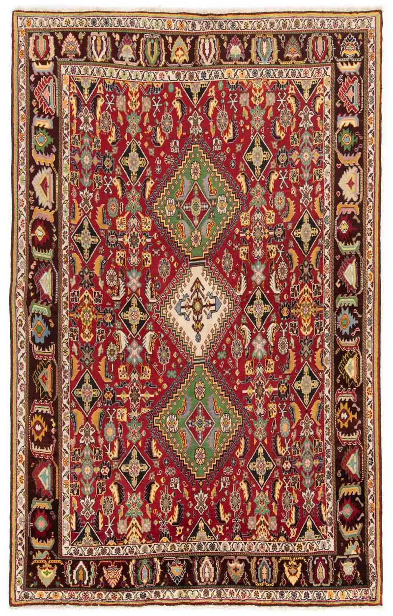 Shiraz Alfombra Persa | 245 x 156 cm