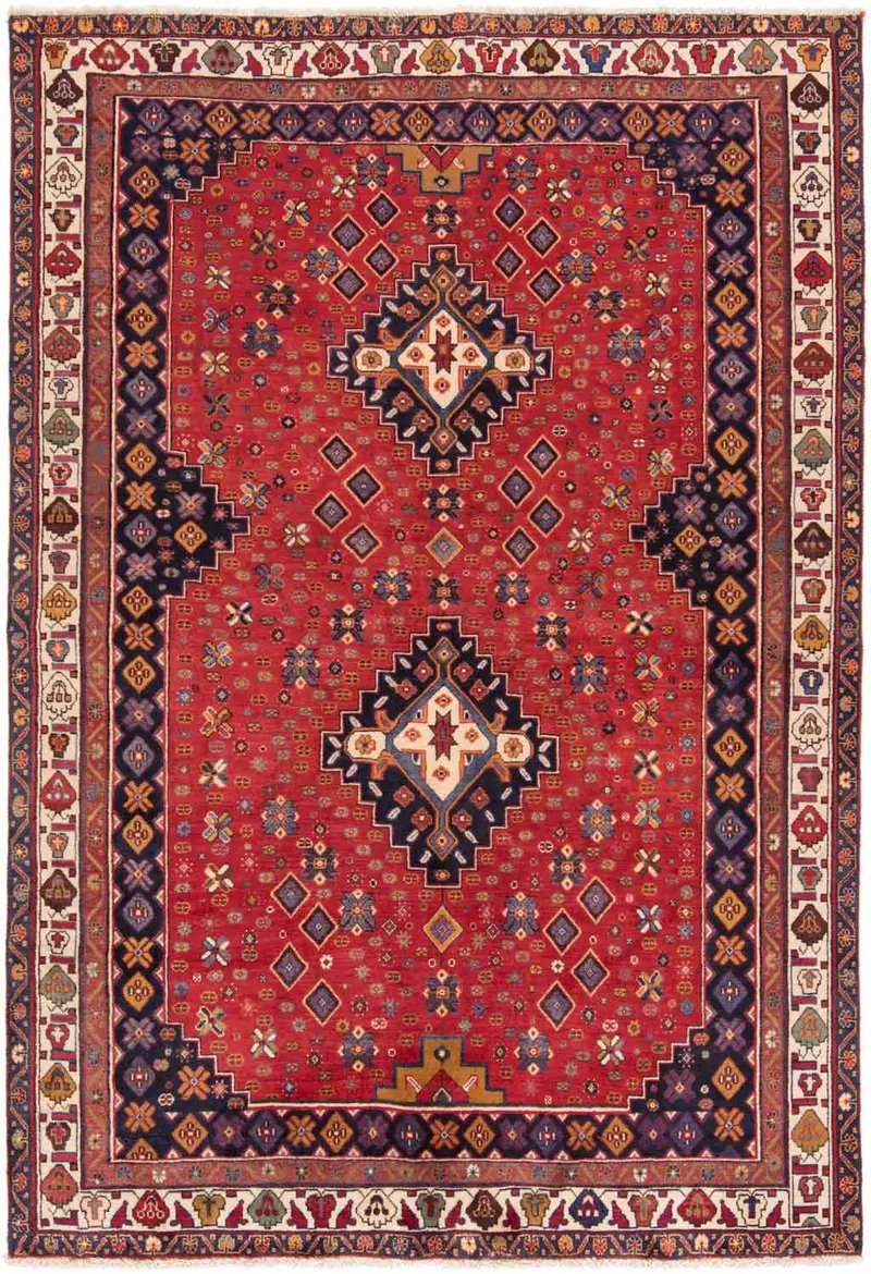 Shiraz Alfombra Persa | 257 x 184 cm