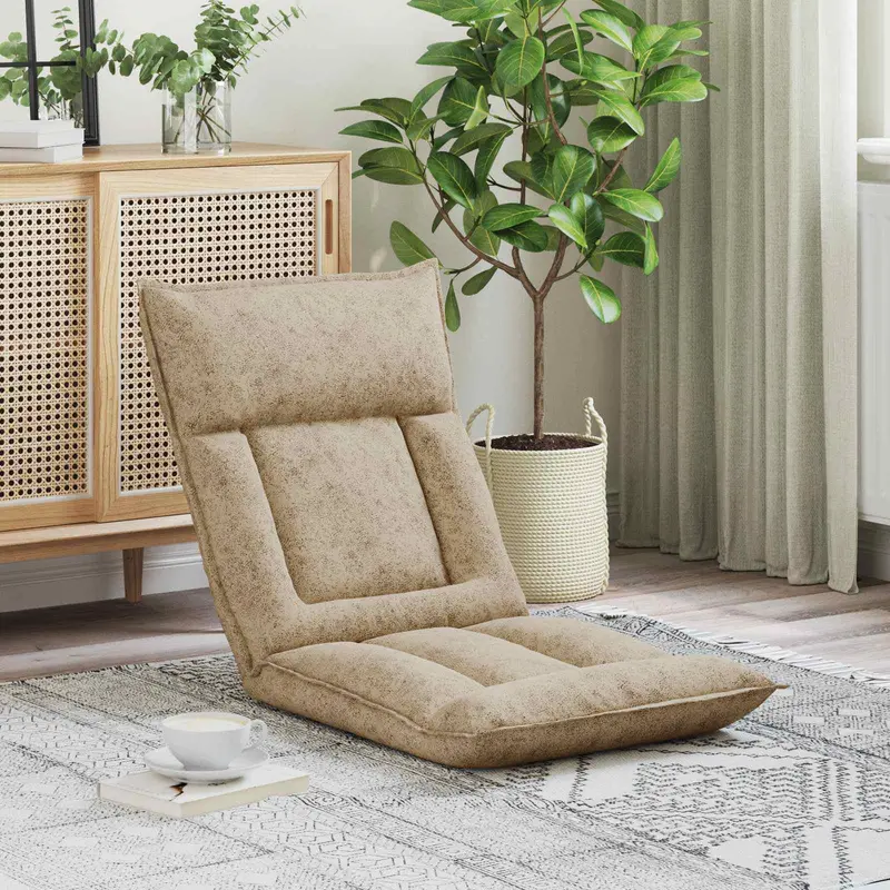 Sillón ajustable Gris Claro Tela
